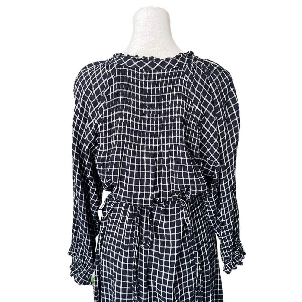 ANTHROPOLOGIE Sara Smocked Shirtdress Sz Small - Picture 8 of 9